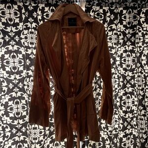 Bagatelle Tan Trench Coat